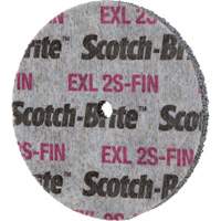 Scotch-Brite EXL Unitized Wheel, 3" x 1/2", 1/4" Arbor Absolute Business Supply