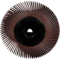 Radial Bristle Brushes for Bench Grinders, 36X Grit, 6" Dia. Absolute Business Supply