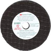 Green Corps Cut-Off Wheel, 3" x 0.188", 3/8" Arbor, Type 1, Aluminum Oxide, 35000 RPM Absolute Business Supply