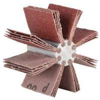 Outil de polissage d'al&eacute;sage &agrave; lamelles ordinaires B-815, Oxyde d'aluminium, Grain 60, 3-3/4" x 1-1/2" Absolute Business Supply
