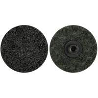 Disques non tiss&eacute;s &agrave; changement rapide, 2" dia., Grain Extra grossier, Oxyde d'aluminium Absolute Business Supply