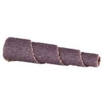 ALO Spiral Cartridge Roll, 80 Grit, 3/4" Dia., Aluminum Oxide, 1-1/2" L, 3/16" Arbor Absolute Business Supply