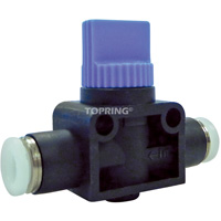 Vanne double manuelle union droit, Entr&eacute;e d'air 1/2" NPT, Sortie 1/2" NPT, 150 psi Absolute Business Supply
