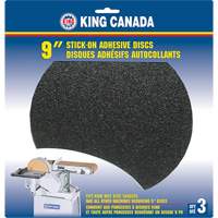 Disque de ponçage pour le bois, 9" dia., Grain 60 Absolute Business Supply