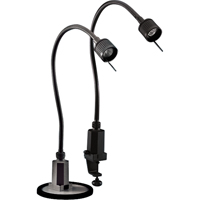 Lampes de travail Sunnex - S&eacute;rie halog&egrave;ne 20 W, 20 W, Halog&egrave;ne, Col 27", Noir Absolute Business Supply