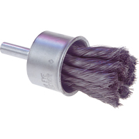 Brosses mont&eacute;es &agrave; fils nou&eacute;s, 1/2" dia., dia. Des fils 0,0104", Tige 1/4" Absolute Business Supply