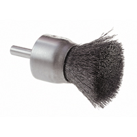 Crimped Wire End Brush, 1", 0.006 Fill Absolute Business Supply