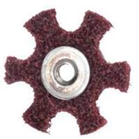 Abrasotex Surface Preparation Star, 2" Dia., Medium Grit, Aluminum Oxide Absolute Business Supply