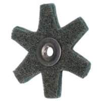 Abrasotex Surface Preparation Star, 2" Dia., Very Fine Grit, Aluminum Oxide Absolute Business Supply
