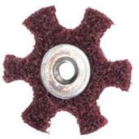Abrasotex Surface Preparation Star, 4" Dia., Medium Grit, Aluminum Oxide Absolute Business Supply