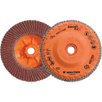 Disque &agrave; lamelles Enduro-Flex, 4-1/2" x 5/8"-11, Type 27, Grain 40, Alumine de zirconium Absolute Business Supply