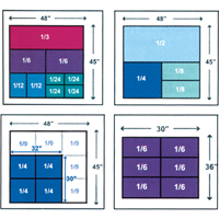 Syst&egrave;me de contenants d'exp&eacute;dition 4845 de StakPak Plus, 15" la x 24" p x 14,5" h, Bleu royal Absolute Business Supply