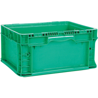 Syst&egrave;me de contenants d'exp&eacute;dition 4845 de StakPak Plus, 15" la x 12" p x 5" h, Vert moyen Absolute Business Supply
