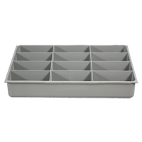 Diviseur en plastique pour grande boîte &agrave; compartiments Absolute Business Supply