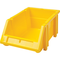 Bac empilable & &agrave; suspendre, 4-13/16" la, 3-3/16" h x 7-1/8" p, Jaune Absolute Business Supply