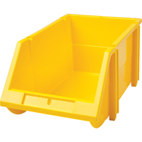 Bac empilable & &agrave; suspendre, 5-7/8" la, 4-11/16" h x 9-13/16" p, Jaune Absolute Business Supply