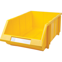 Bac empilable & &agrave; suspendre, 11-13/16" la, 7" h x 17-11/16" p, Jaune Absolute Business Supply