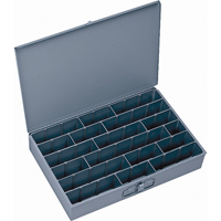 Compartment Scoop Boxes, 12" W x 18" D x 3" H, 17 Compartments Absolute Business Supply