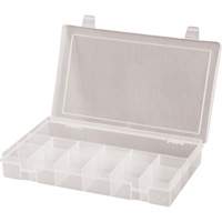 Compact Compartment Cases, 6.75" W x 11" D x 1.75" H, 13 Compartments Absolute Business Supply