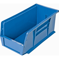 Bacs ultra empilable & suspendable, 5-1/2" la, 5" h x 10-7/8" p, Bleu Absolute Business Supply