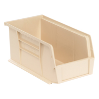 Bacs ultra empilable & suspendable, 5-1/2" la, 5" h x 10-7/8" p, Ivoire Absolute Business Supply