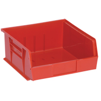 Ultra Stack & Hang Bin, 11" W x 5" H x 10-7/8" D, Red Absolute Business Supply