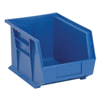 Ultra Stack & Hang Bin, 8-1/4" W x 7" H x 10-3/4" D, Blue Absolute Business Supply