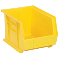 Ultra Stack & Hang Bin, 8-1/4" W x 7" H x 10-3/4" D, Yellow Absolute Business Supply
