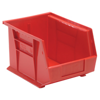 Ultra Stack & Hang Bin, 8-1/4" W x 7" H x 10-3/4" D, Red Absolute Business Supply