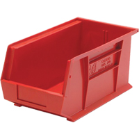 Ultra Stack & Hang Bin, 8-1/4" W x 7" H x 14-3/4" D, Red Absolute Business Supply