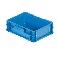 Syst&egrave;me de contenants d'exp&eacute;dition 4845 de StakPak Plus, 15" la x 12" p x 5" h, Bleu royal Absolute Business Supply
