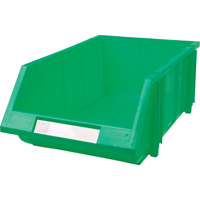 Bac empilable & &agrave; suspendre, 11-13/16" la, 7" h x 17-11/16" p, Vert Absolute Business Supply