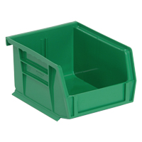 Bacs ultra empilable & suspendable, 4-1/8" la, 3" h x 5-3/8" p, Vert Absolute Business Supply
