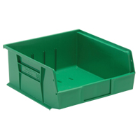 Ultra Stack & Hang Bin, 11" W x 5" H x 10-7/8" D, Green Absolute Business Supply
