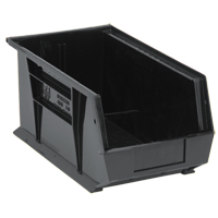Ultra Stack & Hang Bin, 8-1/4" W x 7" H x 14-3/4" D, Black Absolute Business Supply