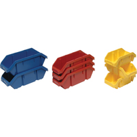 Quick Pick Bins, 5" x 6.625" x 9.5", Red Absolute Business Supply