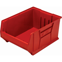 Hulk Containers, 18-1/4" W x 12" H x 23-7/8" D, Red Absolute Business Supply