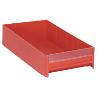 Cabinet Drawer, 5-5/8" W x 11" D x 2-1/2" H, Red Absolute Business Supply