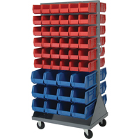 Mobile Louvered Rack Absolute Business Supply