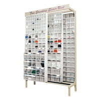 Syst&egrave;me de stockage &agrave; glissi&egrave;re &agrave; bacs basculants autonome, 48" la x 18" p x 77" h, 112 tiroirs Absolute Business Supply