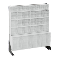 Tip-Out Bins Stand, 23-5/8" W x 8" D x 28" H, 31 Drawers Absolute Business Supply