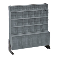 Tip-Out Bins Stand, 23-5/8" W x 8" D x 28" H, 31 Drawers Absolute Business Supply