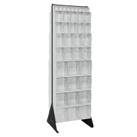 Tip-Out Bins Stand, 23-5/8" W x 16" D x 75" H, 72 Drawers Absolute Business Supply
