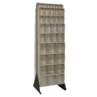 Tip-Out Bins Stand, 23-5/8" W x 16" D x 75" H, 72 Drawers Absolute Business Supply