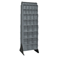 Tip-Out Bins Stand, 23-5/8" W x 16" D x 75" H, 72 Drawers Absolute Business Supply