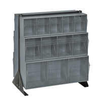 Tip-Out Bins Stand, 23-5/8" W x 16" D x 28" H, 24 Drawers Absolute Business Supply