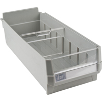 Replacement Drawer for KPC-HD Heavy-Duty Parts Cabinets, Plastic, 6-1/2" W x 14-4/5" D x 4" H, Grey Absolute Business Supply