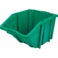 Bac g&eacute;ant en plastique, 15-1/2" la x 13" H x 25" p, Vert, Capacit&eacute; 200 lb Absolute Business Supply