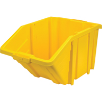 Bac g&eacute;ant en plastique, 15-1/2" la x 13" H x 25" p, Jaune, Capacit&eacute; 200 lb Absolute Business Supply