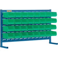 Rayonnage &agrave; persienne avec bacs, 32 bacs, 36" la x 8-1/4" p x 22" h Absolute Business Supply